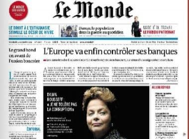 &#039;Eu não tolero a corrupção&#039;, diz Dilma ao Le Monde
