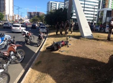 Tiroteio deixa motociclista ferido na Avenida Tancredo Neves