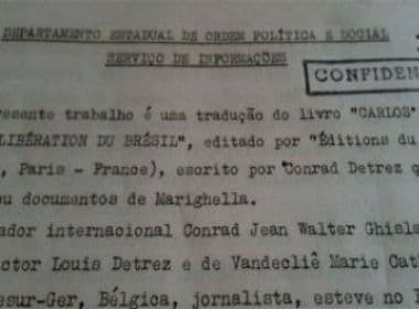 Documentos da ditadura estarão disponíveis na internet a partir de segunda