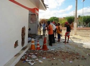 Macururé: Bandidos destroem com explosivos posto avançado do Bradesco  