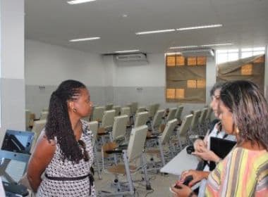 Nova reitora da Unilab conhece campus de São Francisco do Conde
