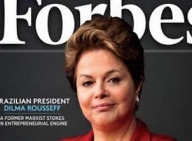 Dilma é a segunda mulher mais influente do mundo, segundo a Forbes
