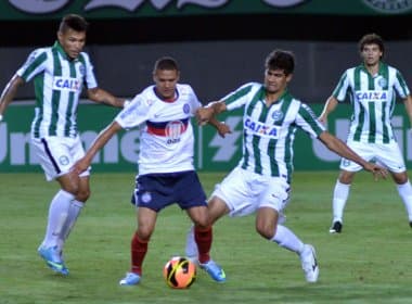  Bahia e Coritiba empatam sem gols em Pituaçu