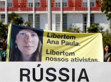 Brasileira do Greenpeace é indiciada por pirataria na Rússia