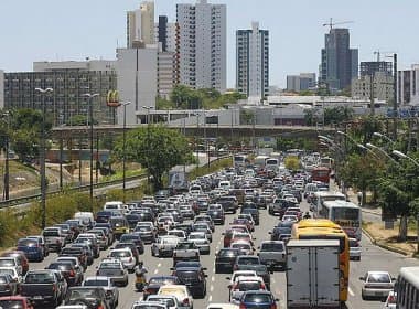 Salvador ocupa 2° lugar em piora de engarrafamentos no país