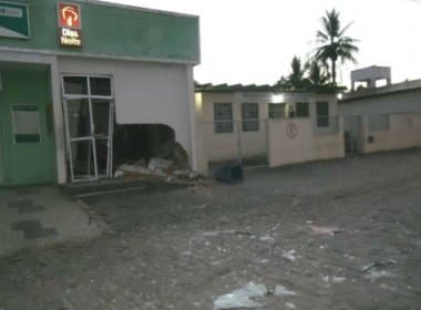 Assaltantes explodem banco ao lado de delegacia em Governador Mangabeira
