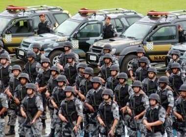 Efetivo da Força Nacional chega à Bahia ainda nesta quarta