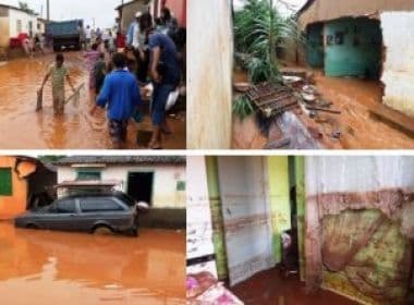 Chuva deixa desabrigados no município de Ibipeba