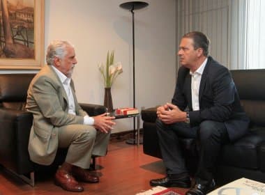 Eduardo Campos se reúne a portas fechadas com Wagner na Governadoria
