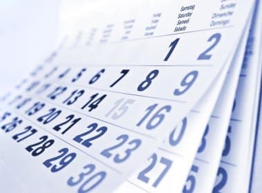 Calendário de feriados nacionais em 2014 é publicado no Diário Oficial