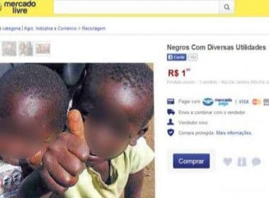 Autor de anúncio de ‘venda de negros’ é autuado por racismo