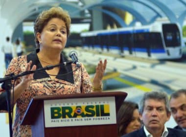 Wagner promete Dilma em Salvador na inauguração do metrô; Presidência não confirma