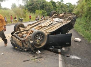 Ubatã: Duas pessoas morrem em acidente na BR-330 próximo à Usina de Funil