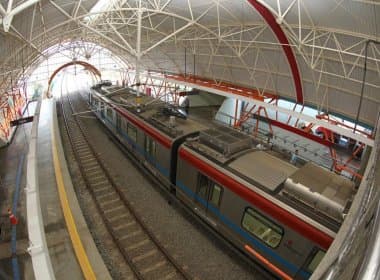 Prestes a ser inaugurado, metrô de Salvador tem documentação pendente com a prefeitura