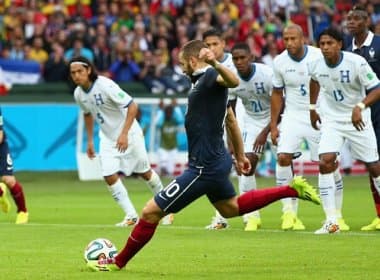 Benzema brilha e França atropela Honduras no Beira-Rio