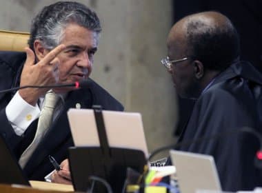Marco Aurélio diz que renúncia de Barbosa fragiliza STF