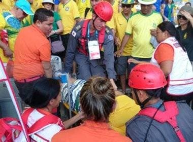 Homem morre após infarto no estádio durante jogo Brasil