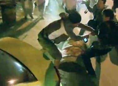 Fotógrafos são agredidos durante a saída de Sininho e outros dois ativistas da prisão