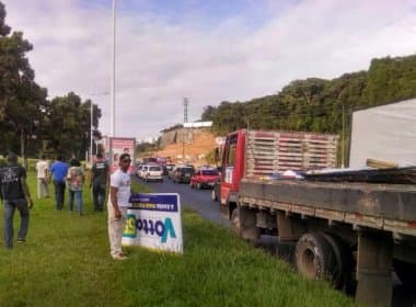 Operação apreende 638 placas com propaganda eleitoral em Salvador neste fim de semana