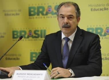 Mercadante é multado por propaganda antecipada para beneficiar Dilma