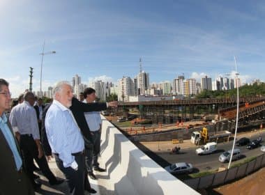 Viaduto do Imbuí é inaugurado e recebe o nome de &#039;Governador Eduardo Campos&#039;