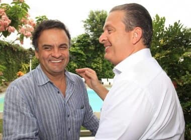 Em propaganda, Aécio promete botar em prática ‘ideais comuns’ com os de Eduardo Campos