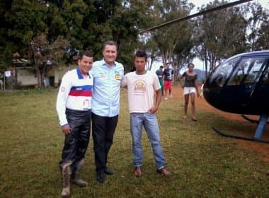 Helicóptero de Rui Costa faz pouso forçado no interior
