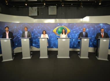 Candidatos defendem mudanças nas políticas de segurança pública no 1º bloco do debate