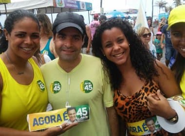 Neto e Souto fazem campanha para Aécio no interior da Bahia