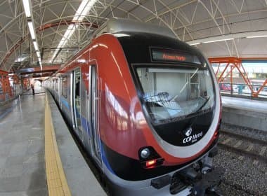 Metrô de Salvador atinge a marca de 1,5 milhão de passageiros transportados