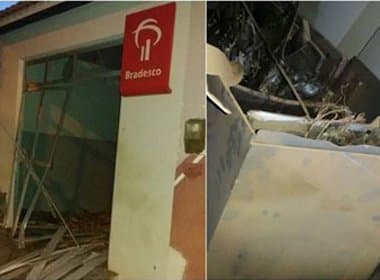Bandidos explodem caixa eletrônico em Matina