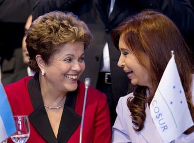 Dilma diz ser difícil montar ministérios no Brasil para Cristina Kirchner