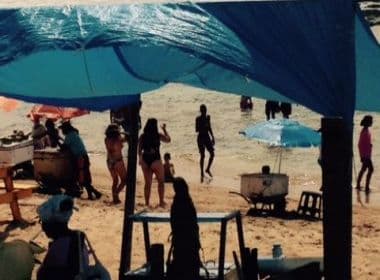 Praia de Vilas é tomada por ambulantes, reclamam moradores