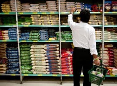 Vendas em supermercados aumentaram 2,24% em 2014
