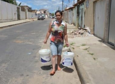 Moradores de Vitória da Conquista ainda se queixam de falta d&#039;água em bairros da cidade