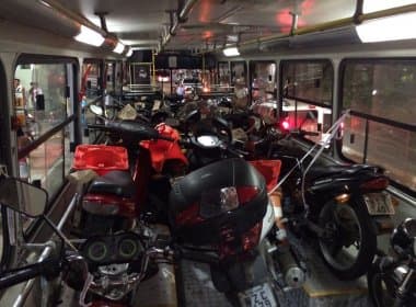 Transalvador apreende 33 motos em operação realizada no último dia de carnaval