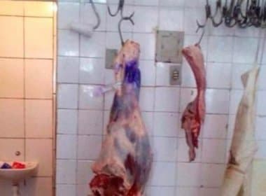 Polícia apreende mais de 80kg de carne irregular no Engenho Velho de Brotas