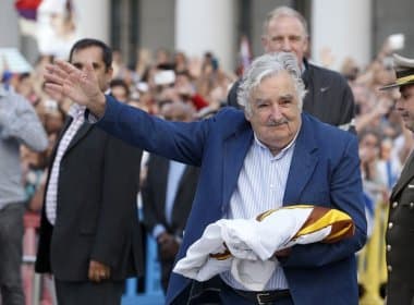 Em discurso emocionado, Mujica se despede da presidência do Uruguai