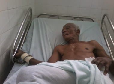 Coaraci: idoso é mantido preso e algemado dentro de hospital há dois meses