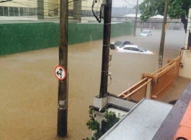 Chuva alaga Nazaré, Cidade Nova, Baixa de Quintas e Dois Leões
