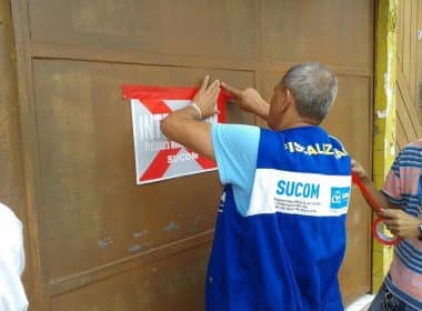 Sucom interdita bares e notifica estabelecimentos na Barra