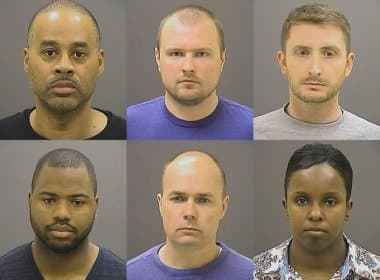 Júri de Baltimore indicia seis policiais pela morte do americano Freddie Gray