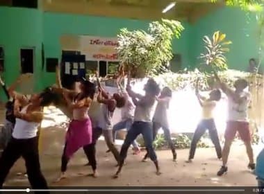Com dança inusitada, alunos da Ufba protestam contra dengue, zika vírus e chikungunya