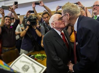 Texas: Casal gay que estava junto há mais de 50 anos oficializa união