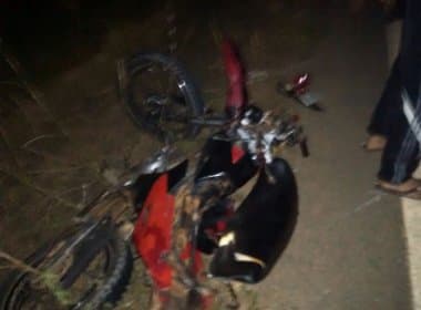 Belo Campo: Acidente entre moto e caminhonete deixa um morto na BA-263