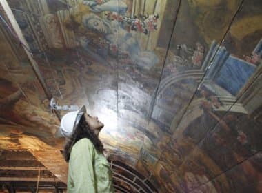 Oculta por quase dois séculos, obra de mestre do barroco é restaurada no Pelourinho