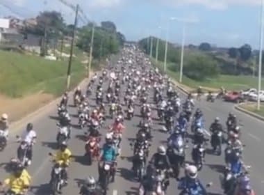 Detran reúne dois mil motociclistas em lançamento de campanha educativa