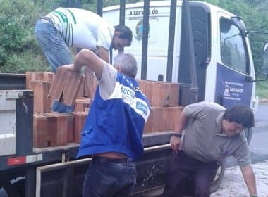 Sucom retira moradores e materiais de prédio embargado em Patamares