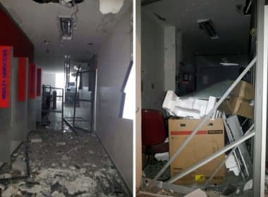 Grupo explode caixas de dois bancos e arromba cofre dos Correios em Quijingue