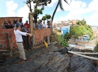 Governador assina ordem para obras de contenção de encosta em São Caetano